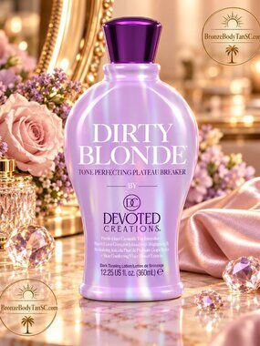 ☀️Dirty Blonde☀️ Devoted Creations -Purple-hued  intensifier - Tanning Lotion